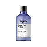 L'Oréal Professionnel | Nährendes Haarshampoo für blondes und blondiertes Haar, Açaibeeren-Extrakt, Serie Expert, Blondifier Shampoo Gloss, 300