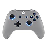 eXtremeRate Leuchttasten für Xbox One Controller,Tasten Knöpfe Buttons D-pad Thumbsticks ABXY Buttons Menü-/Ansicht-Tasten LED Kit für Xbox One Standard/S/X Controller[DTF]-Symbols L