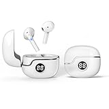 Bluetooth Kopfhörer,In Ear Kopfhörer Stereo Sound Kabellos Kopfhörer Bluetooth 5.1 Wireless Earbuds 30-Stunden Spielzeit IPX5 Wasserdicht mit Mikrofon fü
