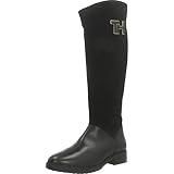 Tommy Hilfiger Damen Essential Suede LONGBOOT Hohe Stiefel, Schwarz (Black 990), 42 EU