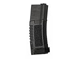 Ares Amoeba Softair / Airsoft MidCap Magazin (140 BBs), mit ausklappbarem Magpull - schw