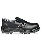 Safety Jogger Oxypas X0600 Sicherheitsschuh für Herren und Damen, Schlupfschuh, für Gesundheitswesen oder Lebensmittelindustrie, Größe 43, Schw