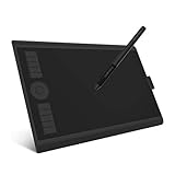 GAOMON M10K PRO -10” X 6,25 “ Zeichentablett mit AP32 Battrielosem Stift, unterstützung OTG-Funktion, kompatibel mit Windows/Mac/Android Handy