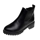 Gummistiefel Damen kurz Trachtenschuhe Herren Slip on schnürhalbschuhe Damen schwarz Größen 39-46(Schwarz,42)