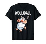 Wolliball I Lustiges Schaf Wortspiel Lustiges Volleyball T-S
