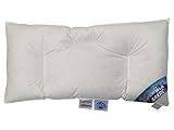 Bauchschläferkissen Arktic 100% Daune arktischer Daunenflaum flach weich entlastend (40 x 80 cm) vom Betten Fachg