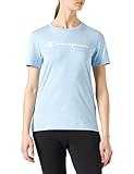 Champion Damen American Classics T-Shirt, hellblau, S