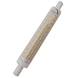 R7s LED 10W 118mm x 15mm warmweiß dimmbar Leuchtmittel mini sehr klein warmweiß Stab Lampe (R7s 118mm x 15mm dimmbar)
