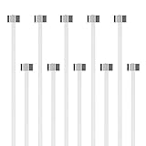 hang-it Perlonseil mit Eck-Gleiter für Bilderschienen Galerieschienen - Ø 2mm - Länge 1,50m - Set 10 Stück