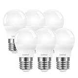 Linkind P45 Golf Glühbirne E27 7.5W, 60W Glühlampe ersetzt, 806lm 2700K Warmweiß Birne mit 220° Abstrahlwinkel, nicht dimmbar, ErP, CE-zertifiziert, AC 220-240V P45/G45 LED Glühbirne, 6er Pack