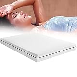 SUNWEII Matratze 200x140cm, Liegegefühl Hart ergonomische 7 Zonen Matratze - atmungsaktiv, ÖkoTex Rollmatratze federk