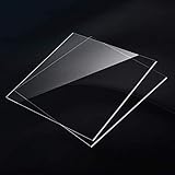Wzqwzj Acrylic Sheet Klar Wasserdicht gegossenes Plexiglas, Größe: 200 * 300 mm, Dicke: 4 mm, 5 mm, 6 mm,Thickness:5
