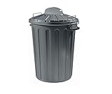 Gies Tonne Oskar 23l Eimer mit Deckel BPA frei grau - Made in Germany
