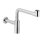 AVENARIUS Flach-Aufputz-Siphon, DN 32, Aktionsmodell, Serie Universal, HSN 9004112010