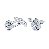 Herren Executive Runde Ball Gewebt Geflecht Twist Seil Seil Manschettenknöpfe Für Männer 925 Sterling Silber Scharnier Zurück