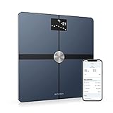 Withings Body+ - WLAN-Smart-Waage mit Körperzusammensetzungsfunktion, Messung von Körperfett, BMI, Muskelmasse, Wasseranteil, digitale Körperfettwaage, App-Sync via Bluetooth oder WLAN