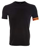 DSquared 2 ICON Herren T-Shirt DSQ2, Schwarz/Weiß Gr. L, Schw