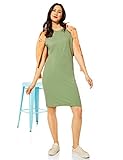 Street One Damen 142884 Kleid, Faded Green, 36
