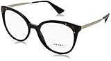 Prada Damen 0PR 12UV Brillengestell, Schwarz (Black), 66