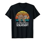 Offizielles Schlafshirt Damen Herren Kinder Faultier Schlaf T-S