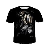 XDJSD Herren T-Shirts Langarm Herren Rundhals T-S