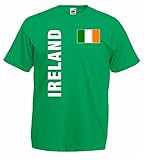 World-of-Shirt Herren T-Shirt Irland Trikot Fan Shirt|g-XXL