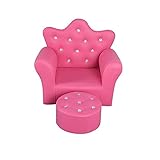 MISS KANG Kinder Krone Sofa Schöne Cartoon Prinzessin Kindergarten Mini Sofa Geschenk Spielzeug Sofa Stuhl for Kinder Sofa Baby Möbel (Farbe:a) Qingchunw (Color : A)