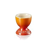 Le Creuset Steinzeug Eierbecher mit Stand-Fuß, 9 g, 5.3 x 5.3 x 5.9 cm, O