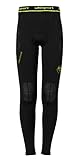 uhlsport Herren Bionikframe Lange Tight, schwarz/Fluo gelb, L