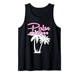 Palm Springs Palme im Retro-/Vintage-Stil, Kalifornienpalme Tank Top