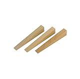 Fliesenkeile aus Holz / Fugenkeile / Hartholzkeile / Buche natur / (LxBxH) 54x6,5x9mm / 250 Stück