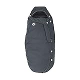 Maxi-Cosi Fußsack, kuschelig warmer Universal Winterfußsack, passend für fast alle Kinderwagen und Buggys, nutzbar ab der Geburt bis ca. 3,5 Jahre, essential grap