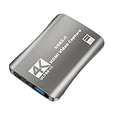 MagiDeal Aufnahmegerät 4K 5 in1-Kompatibilität HDM1-Audioformat für Gaming-Videoaufnahmen F