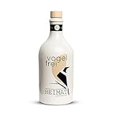 VOGELFREI BOTANICAL alkoholfreie Alternative 0,0% mit 21 mediterranen Botanicals aus der HEIMAT Destille wie Zitrone, Thymian, Salbei und Wacholder für alkoholfreie Cocktails (1 x 0,5l)