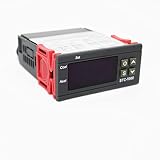 CROSYO 1 stück STC 1000. Digital-Temperaturregler Thermostat for Inkubator-Thermoregulator-Relais Heizkühlung (Farbe : AC 110V-220V)