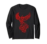 Rising From The Ashes Phoenix Tattoo-Design Lang