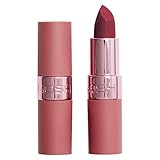 GOSH Luxury Rose Lippenstift mit leichtem Schimmer, vegan │ intensive Rosa-Töne für ein strahlendes Ergebnis │ spendet Feuchtigkeit für weiche Lippen | langanhaltend, parfümfrei | 005 S