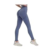 QAVILFLY Damen-Yogahose mit hoher Taille, weich, athletisch, Bauchkontrolle, Po, Gewichtheben, Workout, Laufhose, für Frauen, weiche Bauchkontrolle, 4-Wege-Stretch-Workout-Leggings, 1 Stück (8, M)