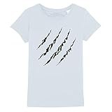 Stuff4 Mädchen/Alter 9-11 (134-146cm)/Hellblau/Rundhals T-Shirt/Zebra/