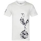 Tottenham Hotspur FC - Kinder T-Shirt mit Grafik-Print - Offizielles Merchandise - Geschenk für Fußballfans - Weiß - 12-13 J