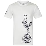 Tottenham Hotspur FC - Kinder T-Shirt mit Grafik-Print - Offizielles Merchandise - Geschenk für Fußballfans - Weiß - 12-13 J