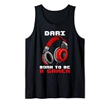 Dari - Born To Be A Gamer - Personalisiert Tank Top