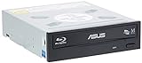 Asus BW-16D1HT Retail Silent interner Blu-Ray Brenner (16x BD-R (SL), 12x BD-R (DL), 16x DVD±R, Retail, BDXL, Sata) schw