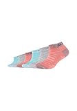Skechers Unisex Sneakersocken im praktischen 6er Pack flamingo, 35-38