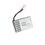 Flight Batterie für Syma X5/X5C/H5C/X5A RC Quadcopter Drohne, 3,7V 500mAh Akku, RC Quadcopter Lipo Ersatz Batterie, Flugakku Flugb