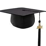 Panngu Doktorhut (Studentenhut) 2021 Jahreszahl Anhänger, Graduation Cap Unisex, Erwachsene Abiturmütze mit Quaste für Abschlussfeiern vom Studium, Universität, Hochschule, Abitur - Ab