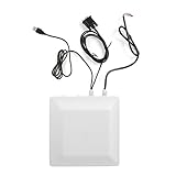 Zugangskontrollkits für RFID-Parksysteme, Wasserdichter Passiver Elektronischer Tag UHF-Zutrittskontrollleser mit 3 Kommunikationsschnittstellen für Fernparkzugang Auto-In-(5m Nicht verbundener Typ)