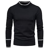 PRJN Herren Sweatshirts Pullover Herren Casual Pullover Hoody Top zum Laufen Gym Workwear Herren Winter Pullover Warme Outdoor Pullover Rundhals Pullover Herbst Winter Pullover Warme O