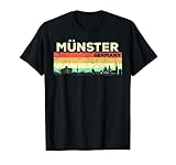 Mein Münster Skyline Deutschland Heimat Stadt Souvenir T-S