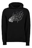 Fanatics - NFL Philadelphia Eagles Shatter Graphic Hoodie - Schwarz Farbe Schwarz, Größe M